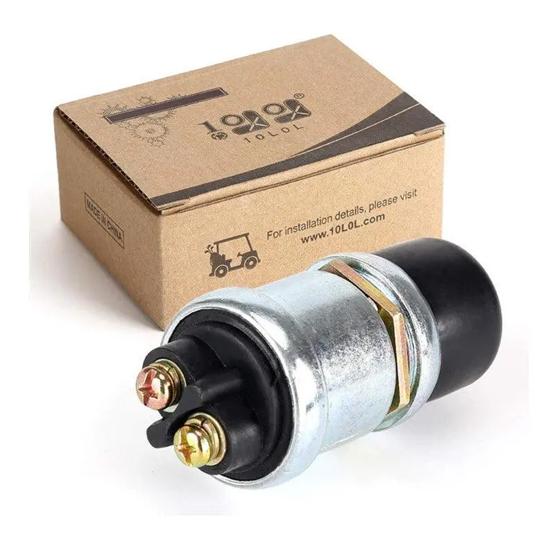 Universal Golf Cart Horn Switch Button 12 Volt/15 Amp With Dust Cover Floor Mount - 10L0l 1