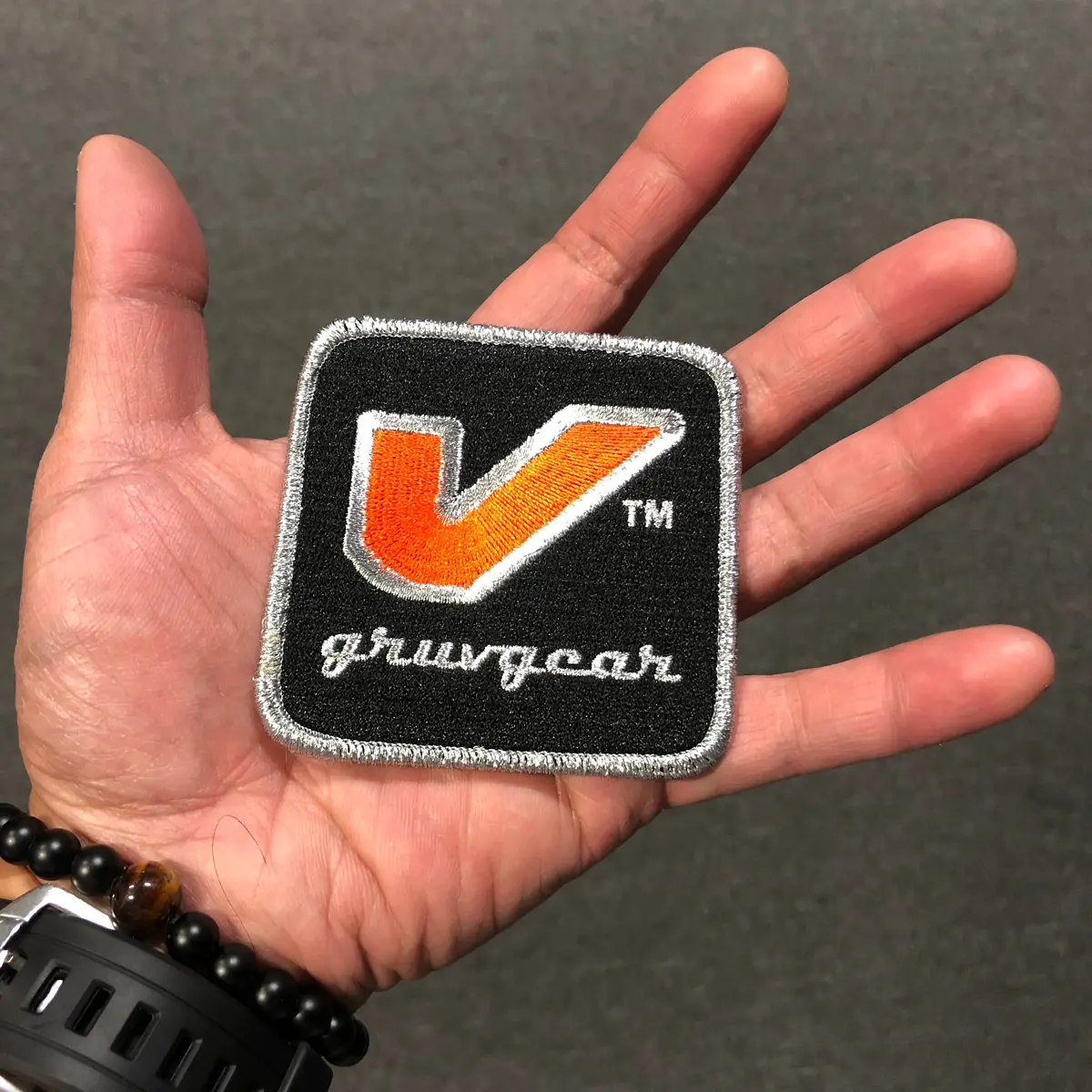 "V" Logo Automobilia Patches (2-Pack) 1