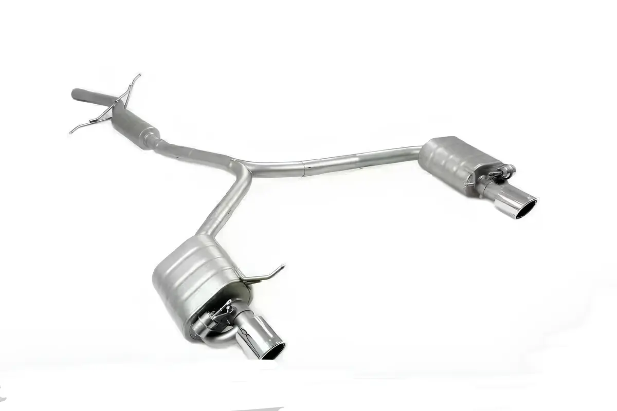 Ame Audi Q5 (2014-2018) 2.0T Front Pipe + Catback Quad Exit Exhaust 1