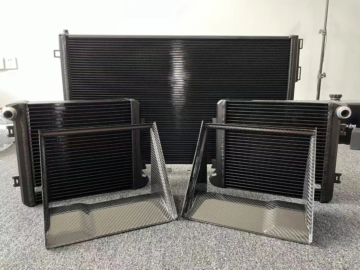Ame Motorsport Mercedes-Benz C63 Large Radiator Kit + Additional Components 1