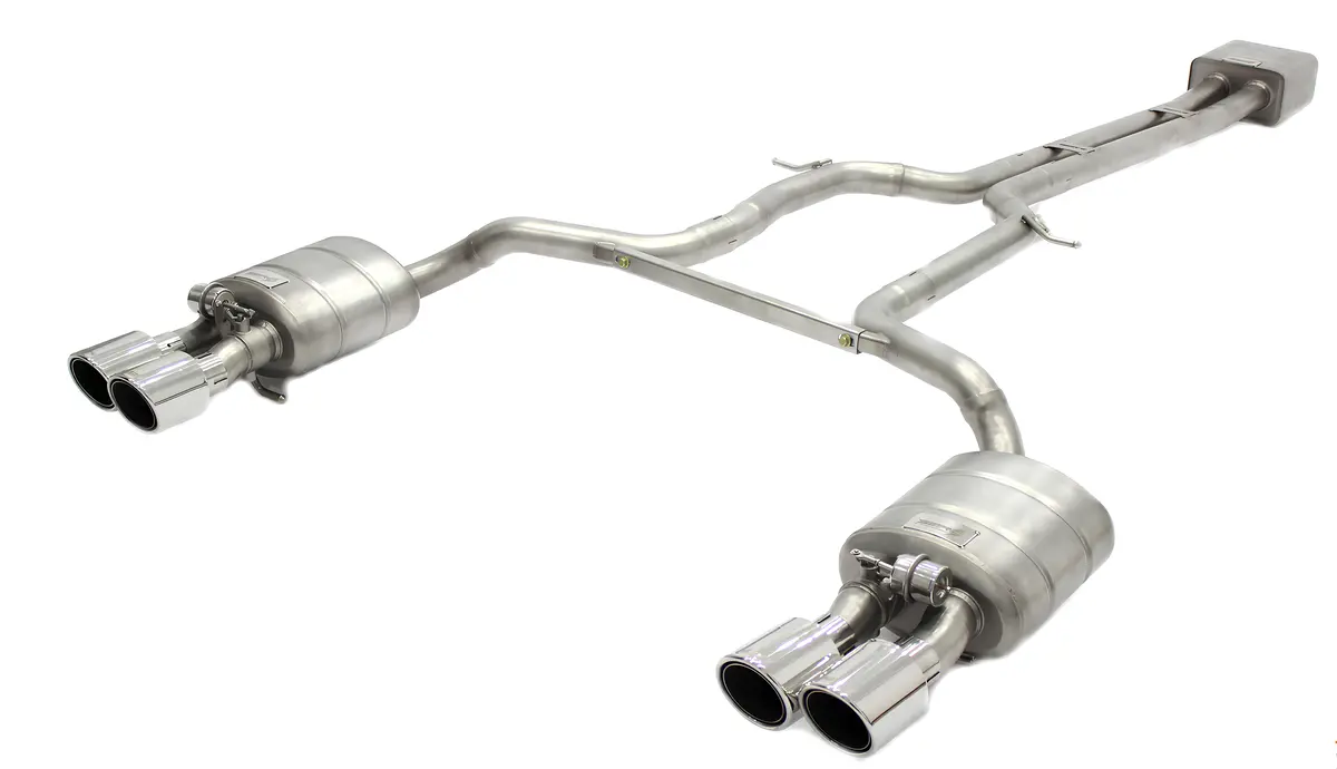 Ame Porsche Panamera (970) 2010-2013 3.6/4.8 Catback Quad Exhaust System 1