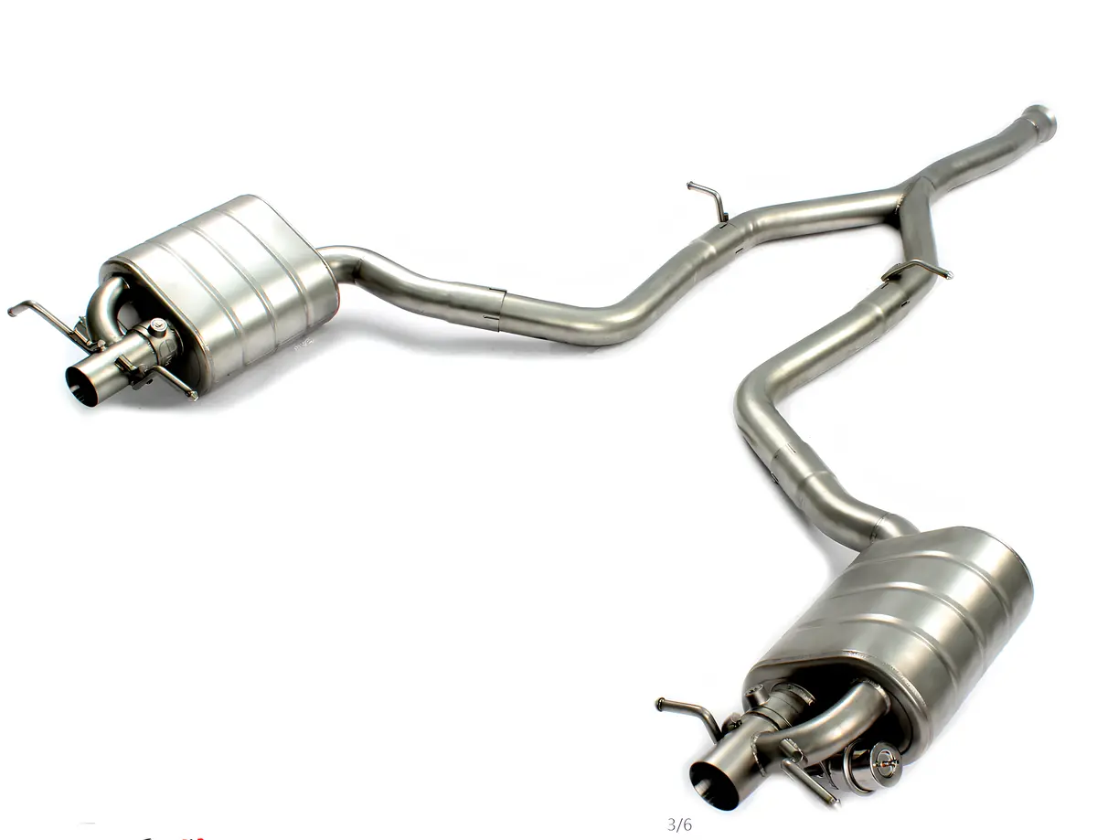 Ame Mercedes-Benz C180/C200 W204 (2008-2014) 1.8T/2.0T Catback Quad Exit Exhaust 1