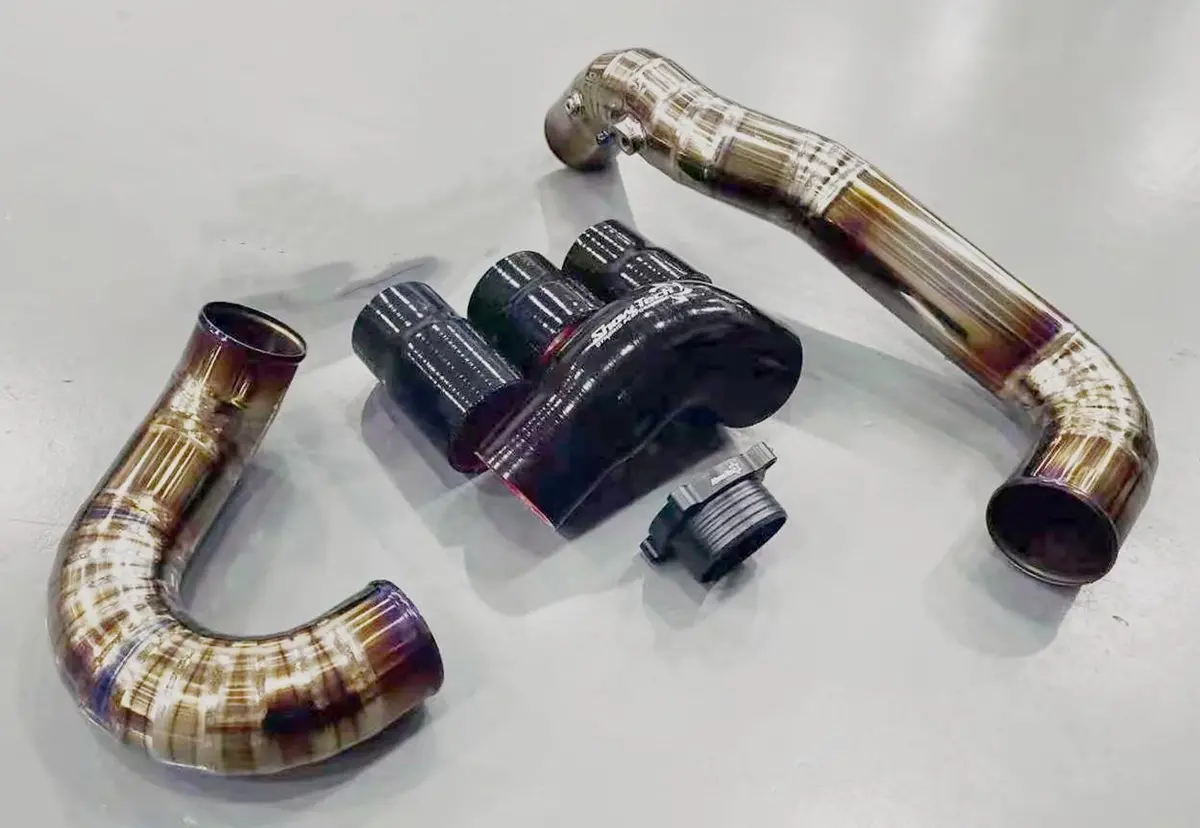 Ame Motorsport Audi S4/S5 (B9) 3.0T Titanium Alloy Turbo Pipe For Ea839 3.0T B9 Models 1