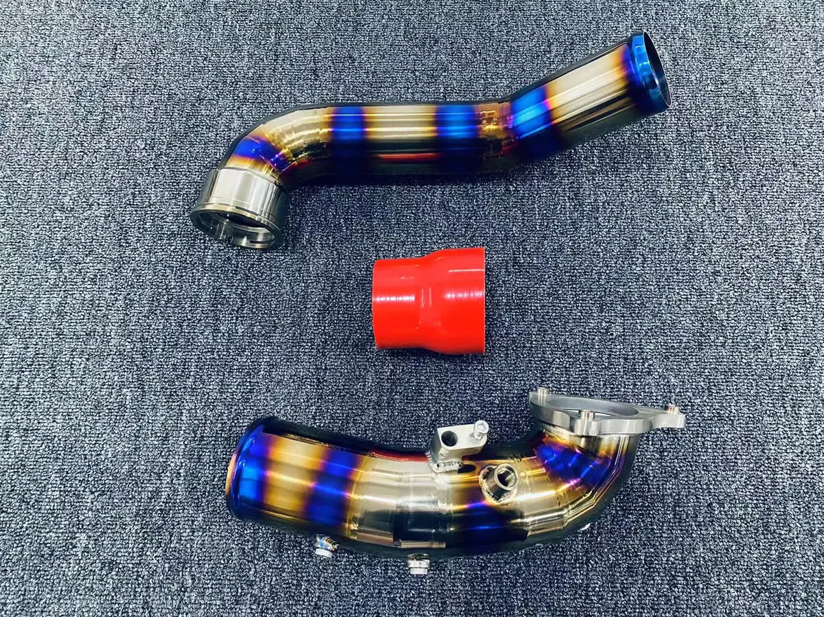 Ame Motorsport Bmw B58 Titanium Alloy Turbo Pipe 1