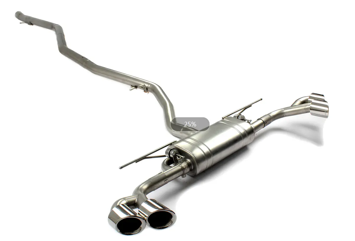 Ame Bmw X5/X6 (F16) 2009-2017 3.0T Catback Quad Exit Exhaust 1