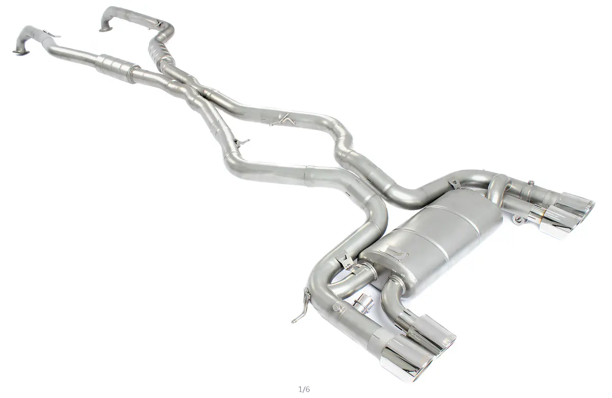Ame Bmw X6m (2015) 4.4T Catback Quad Exit Exhaust 1