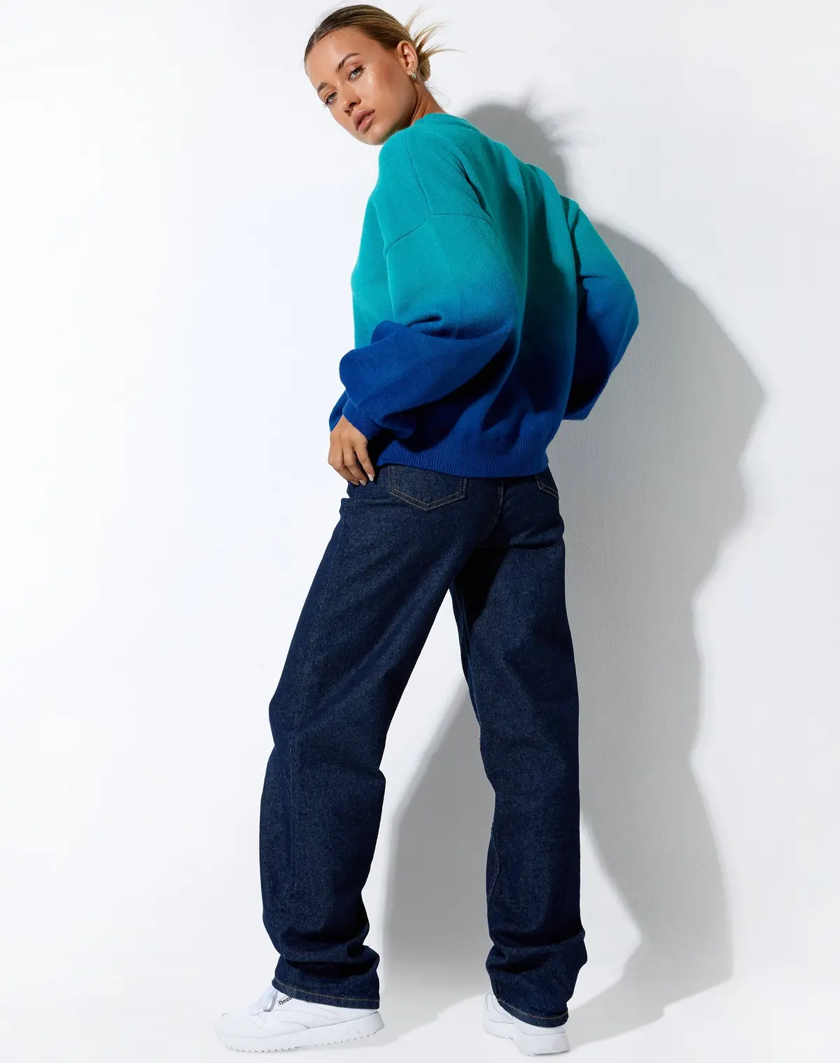 Akari Jumper In Gradient Blue 7
