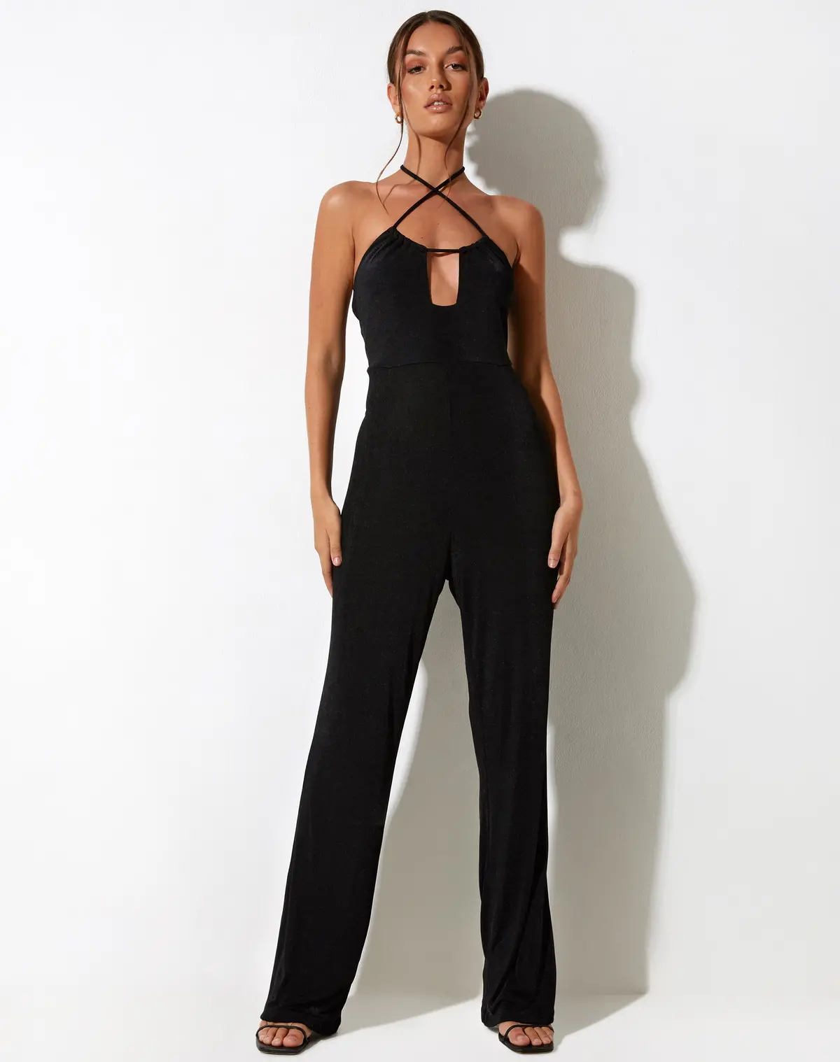 Alison Jumpsuit In Crepe Black 1