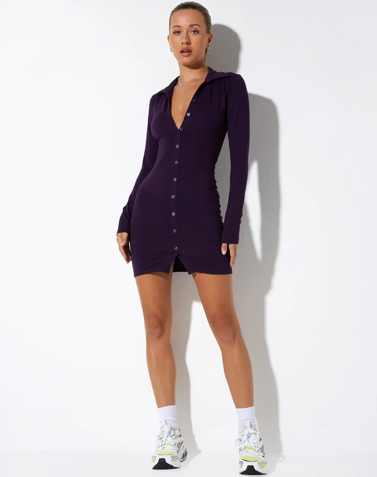 Avaya Mini Dress In Crown Jewel 2