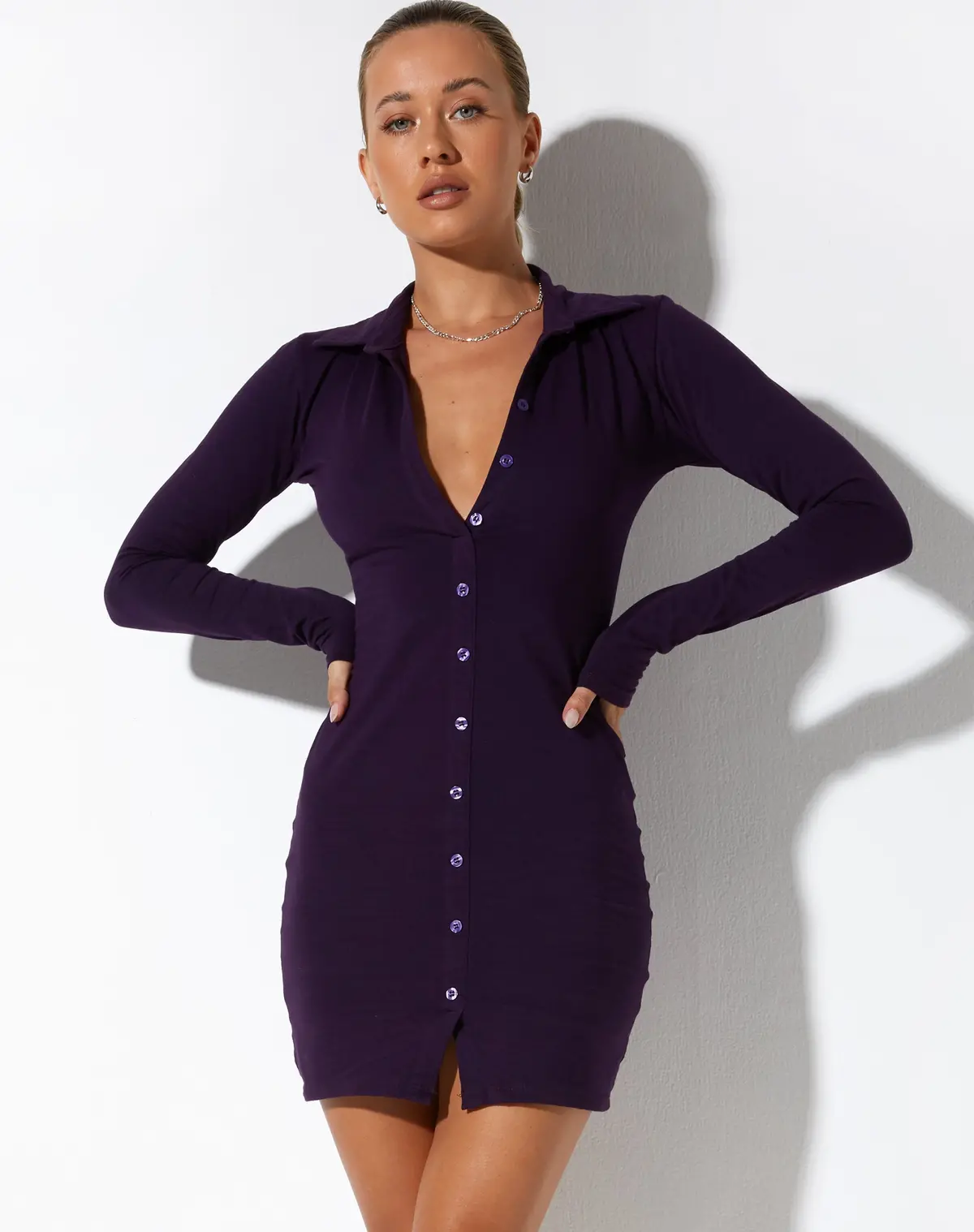 Avaya Mini Dress In Crown Jewel 1