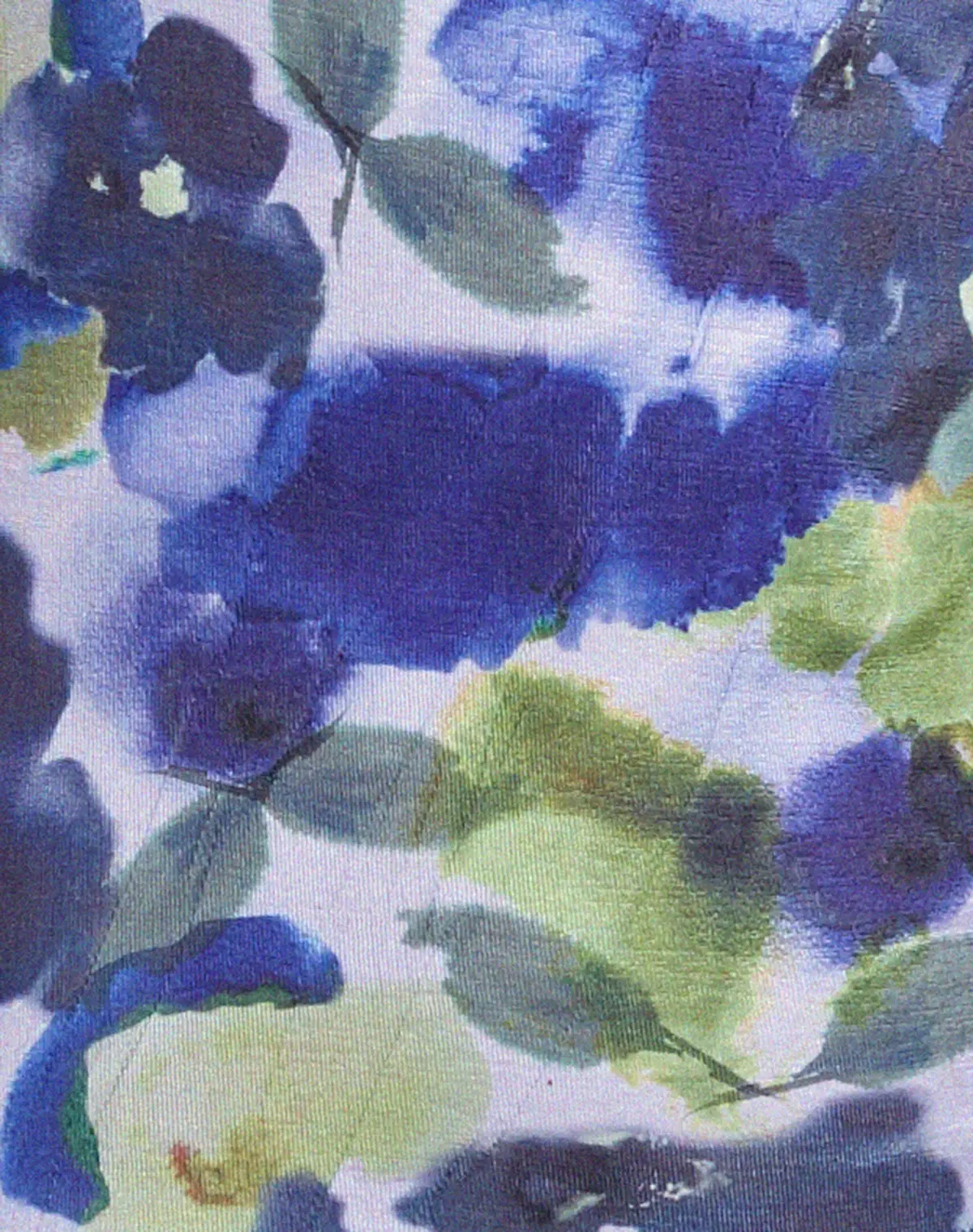 Batia Bodycon Dress In Abstract Watercolour Blue 5
