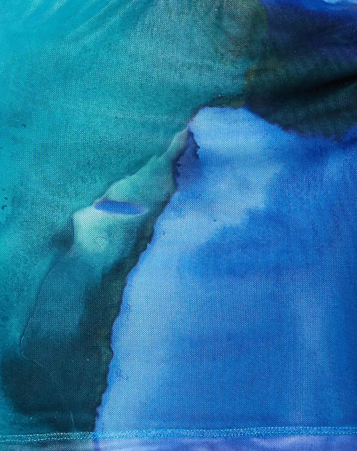 Guida Mini Skirt In Fluid Watercolour Wash 6