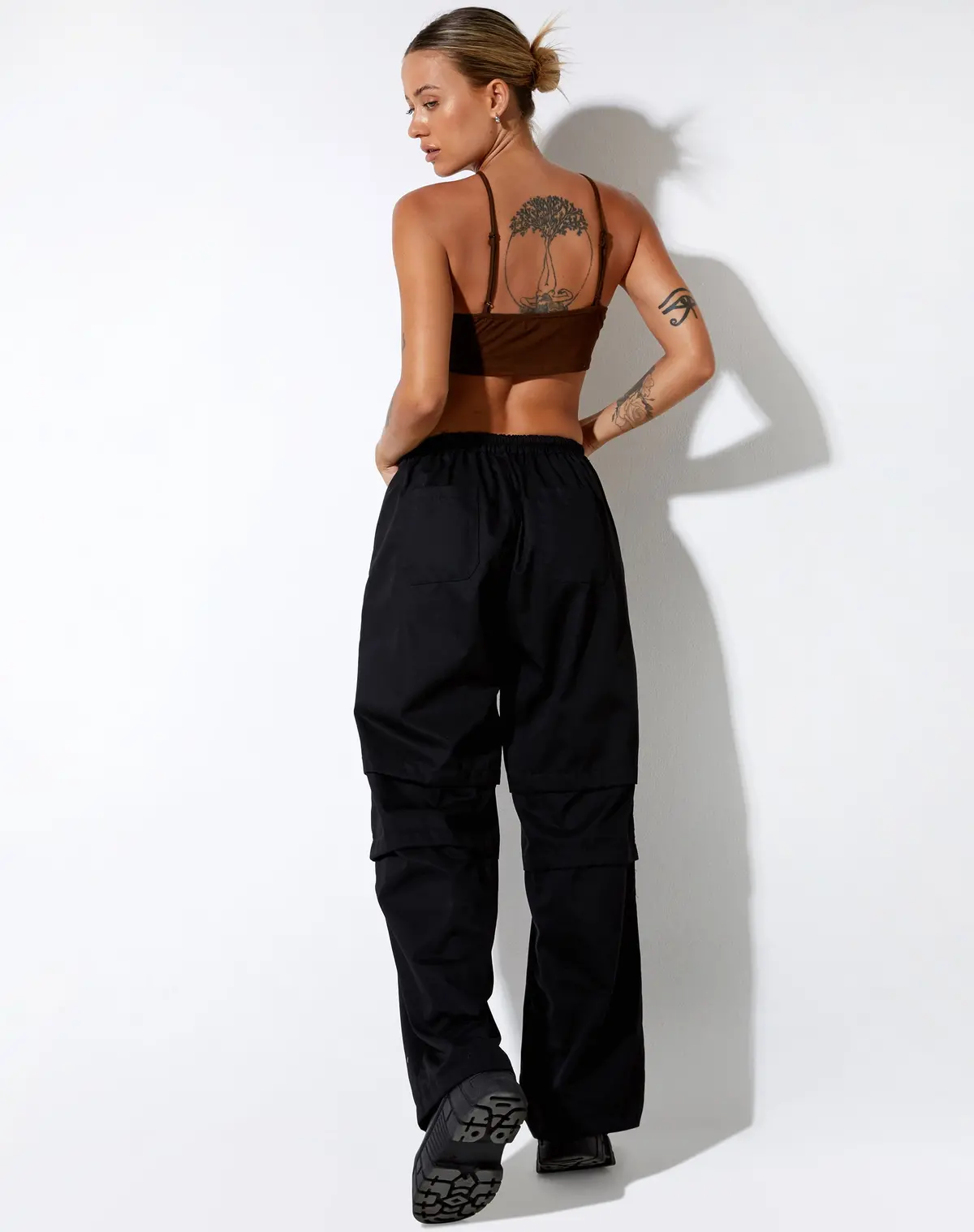 Intan Crop Top In Cocoa 6