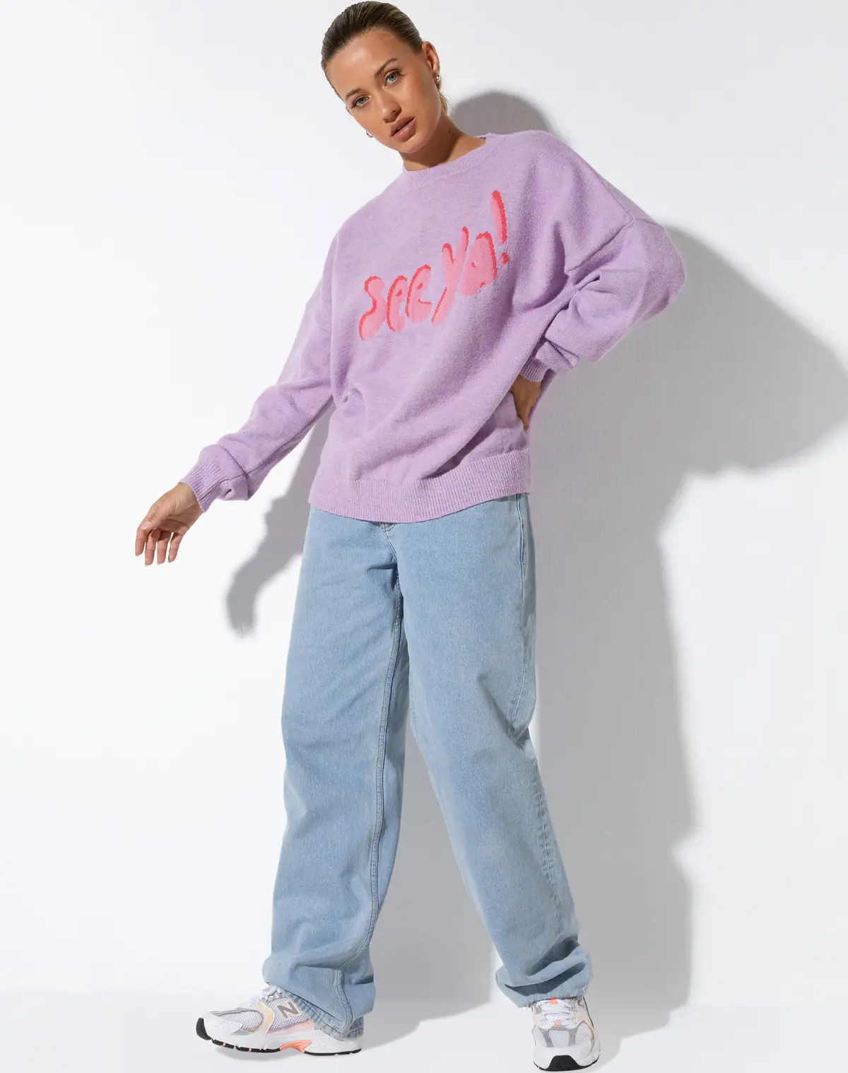 Jamin Jumper In Knit Lilac See Ya 5