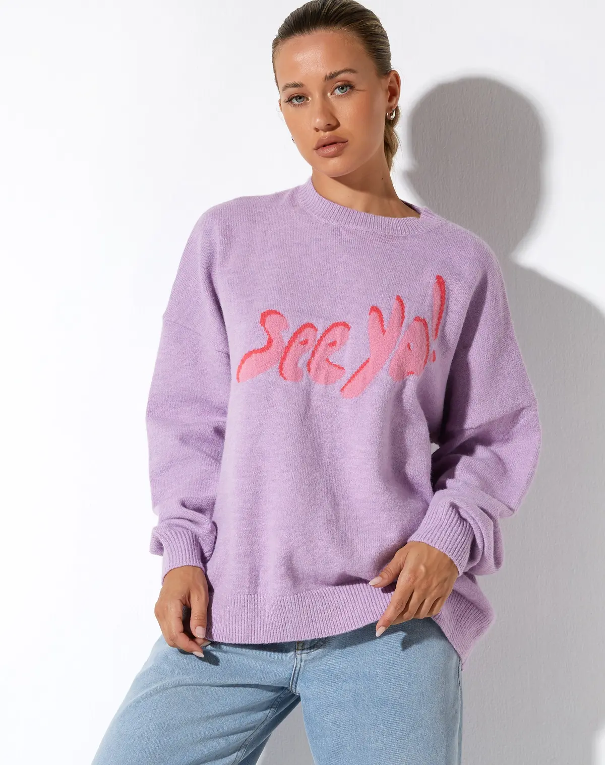 Jamin Jumper In Knit Lilac See Ya 3