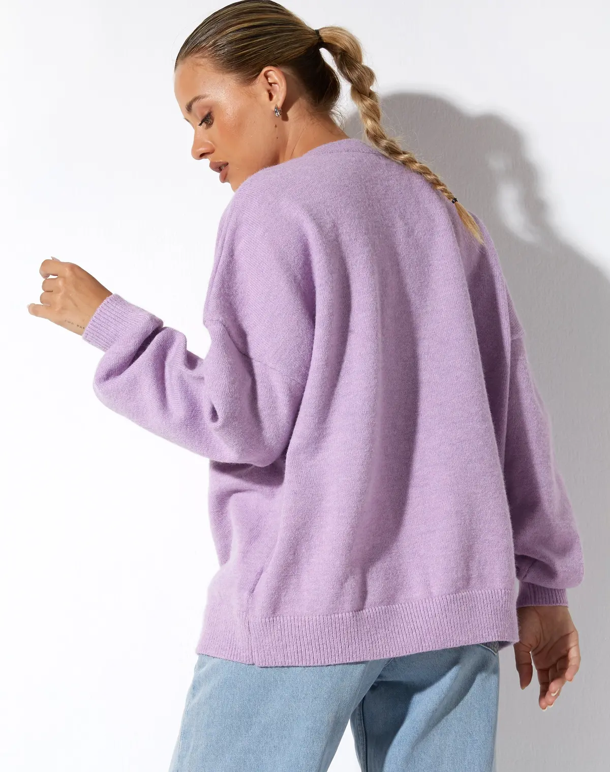 Jamin Jumper In Knit Lilac See Ya 4