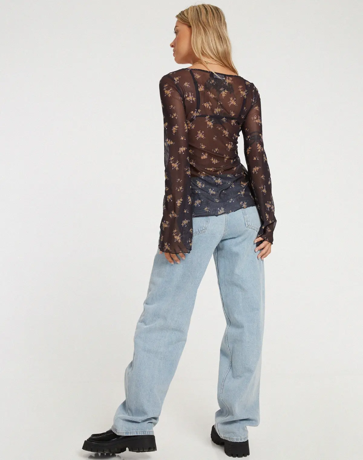 Leony Cardi In Femme Floral Black And Gold 5