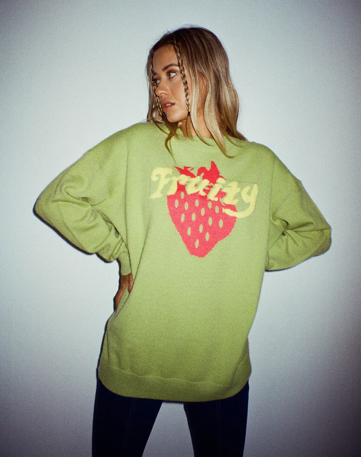 Lulees Jumper In Lime Fruity 1