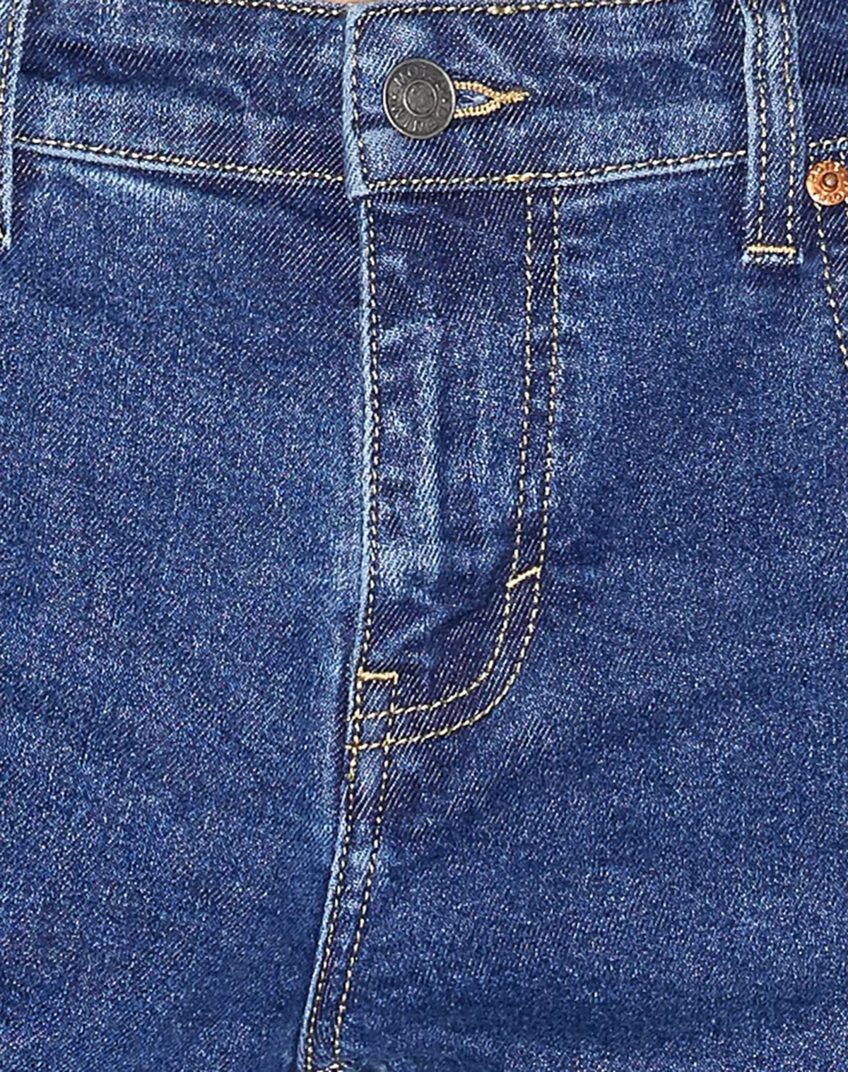 Low Rise Parallel Jeans In 90'S Blue 7