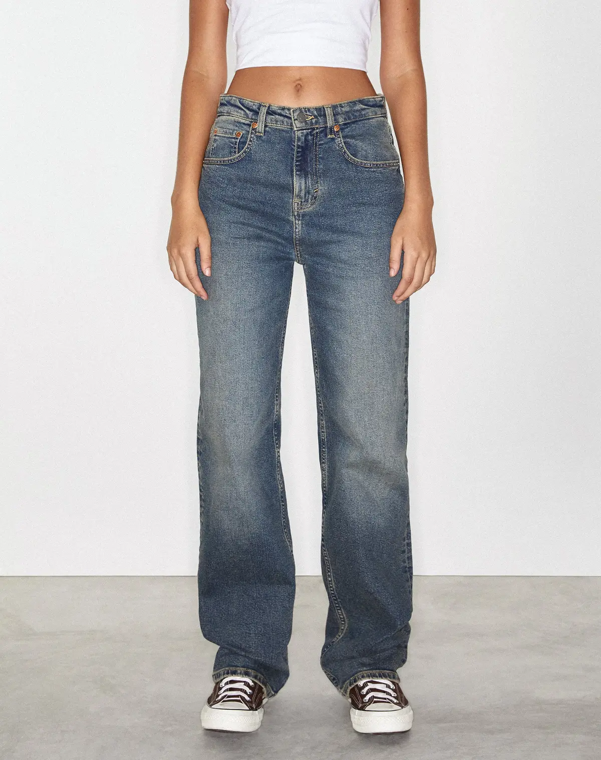 Parallel Jeans In Bryony Twilight Brown And Blue Acid 1