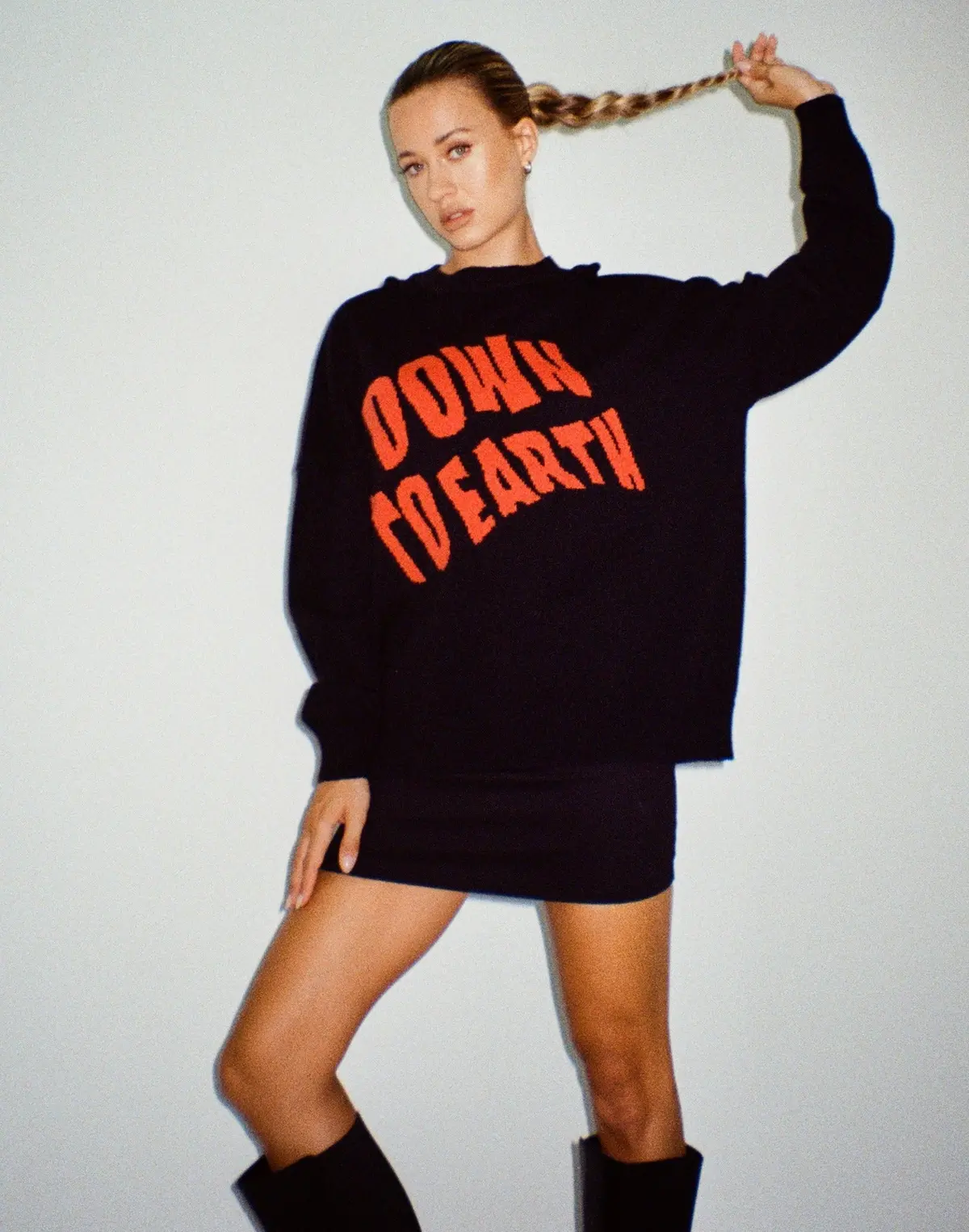 Jamin Jumper In Black Down To Earth 1
