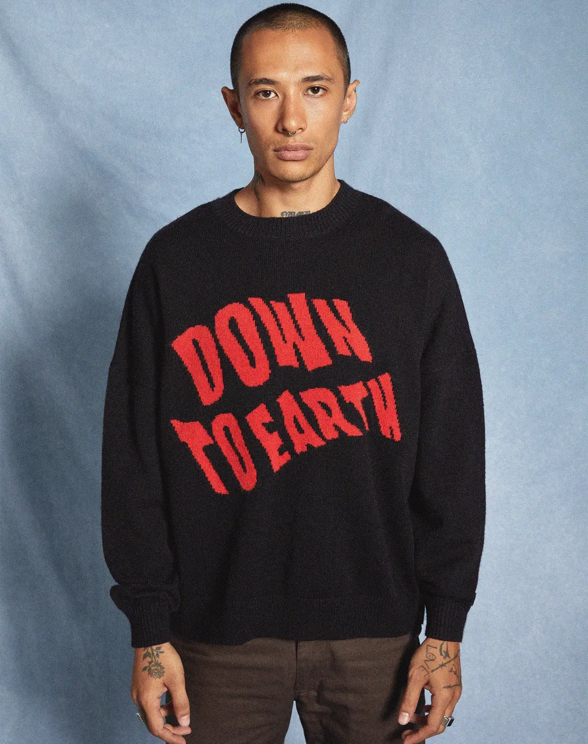Jamin Jumper In Black Down To Earth 2
