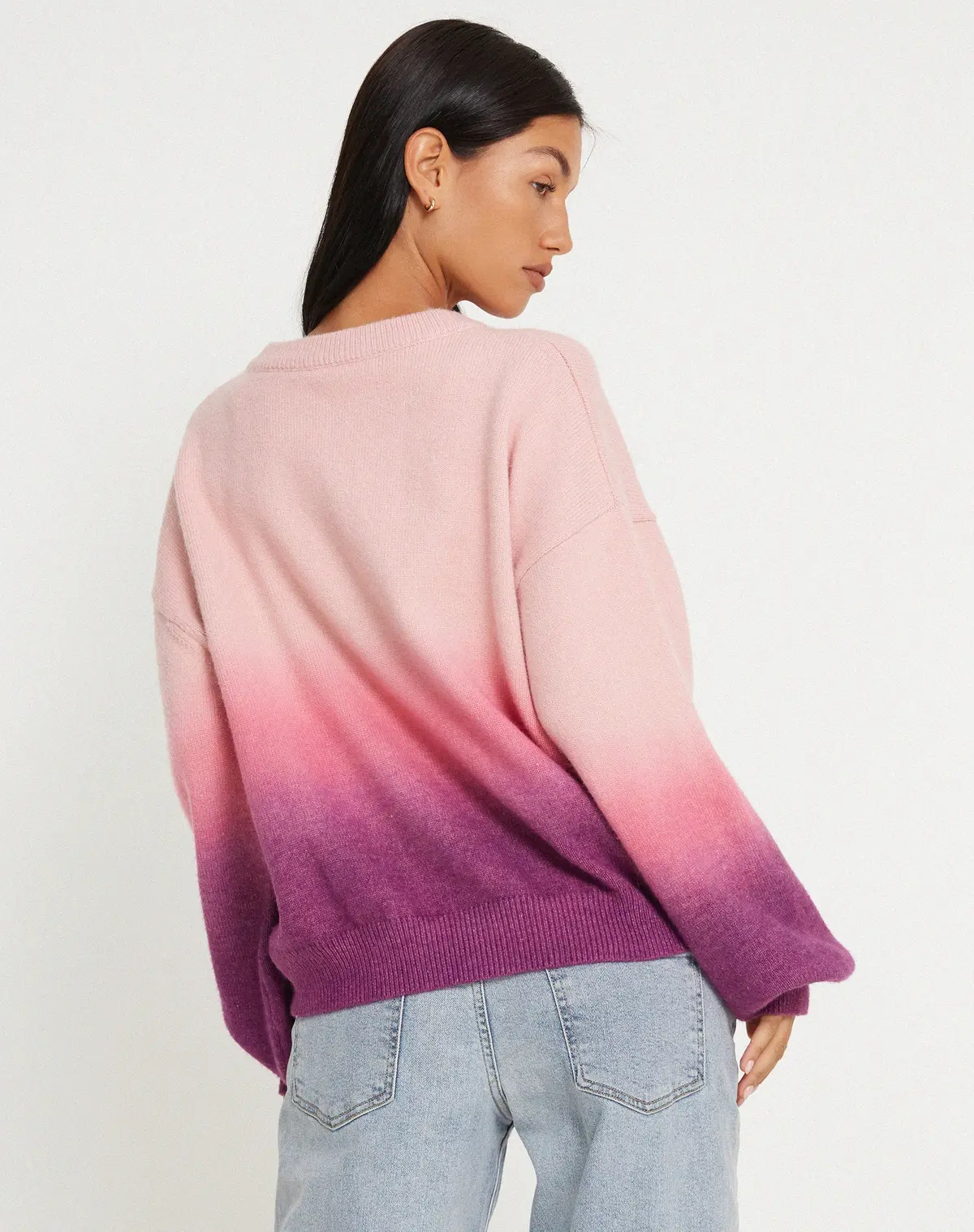 Akari Jumper In Gradient Pink 2