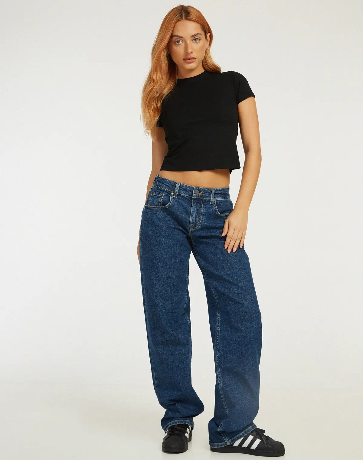 Surtie Crop Top In Lycra Black 3