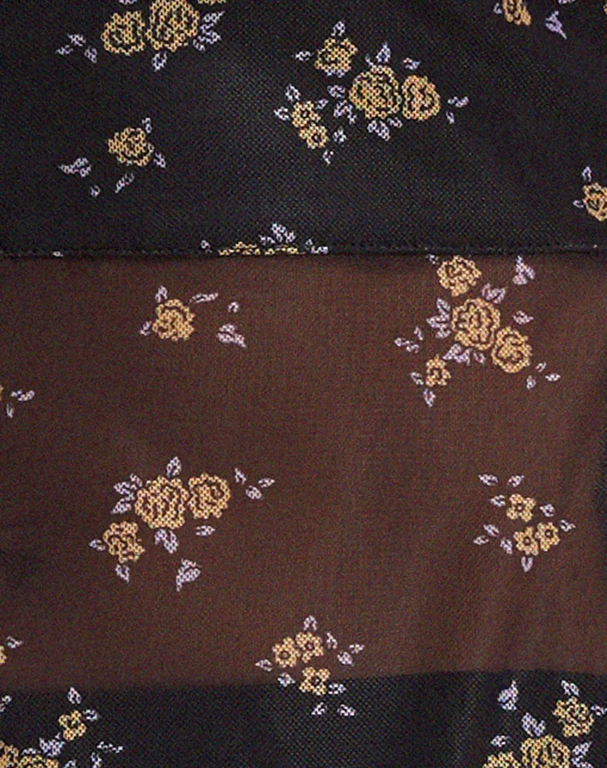 Ruya Top In Femme Floral Black And Gold 7