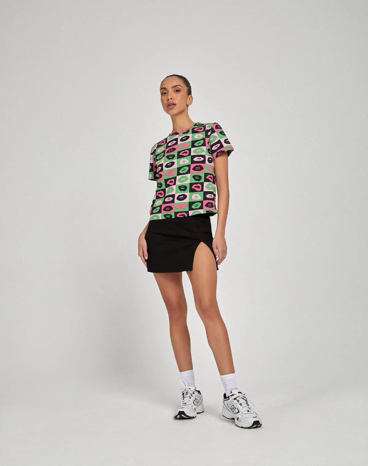 Tiona Top In Lips Green 4